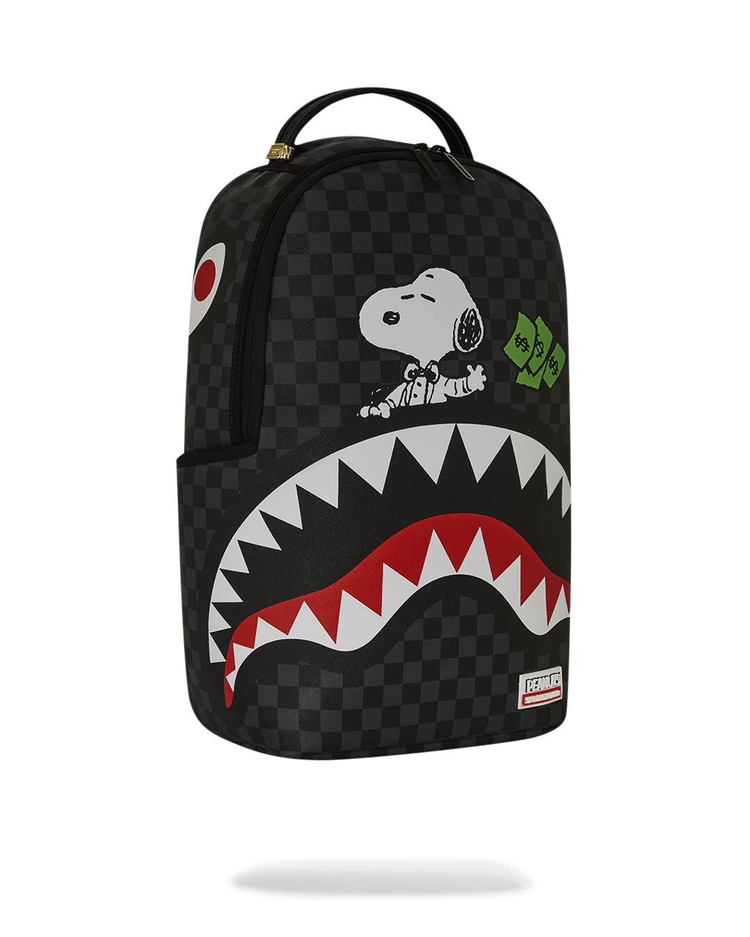 Sprayground Snoopy Shark Rich Backpack Bag - Shopsportive