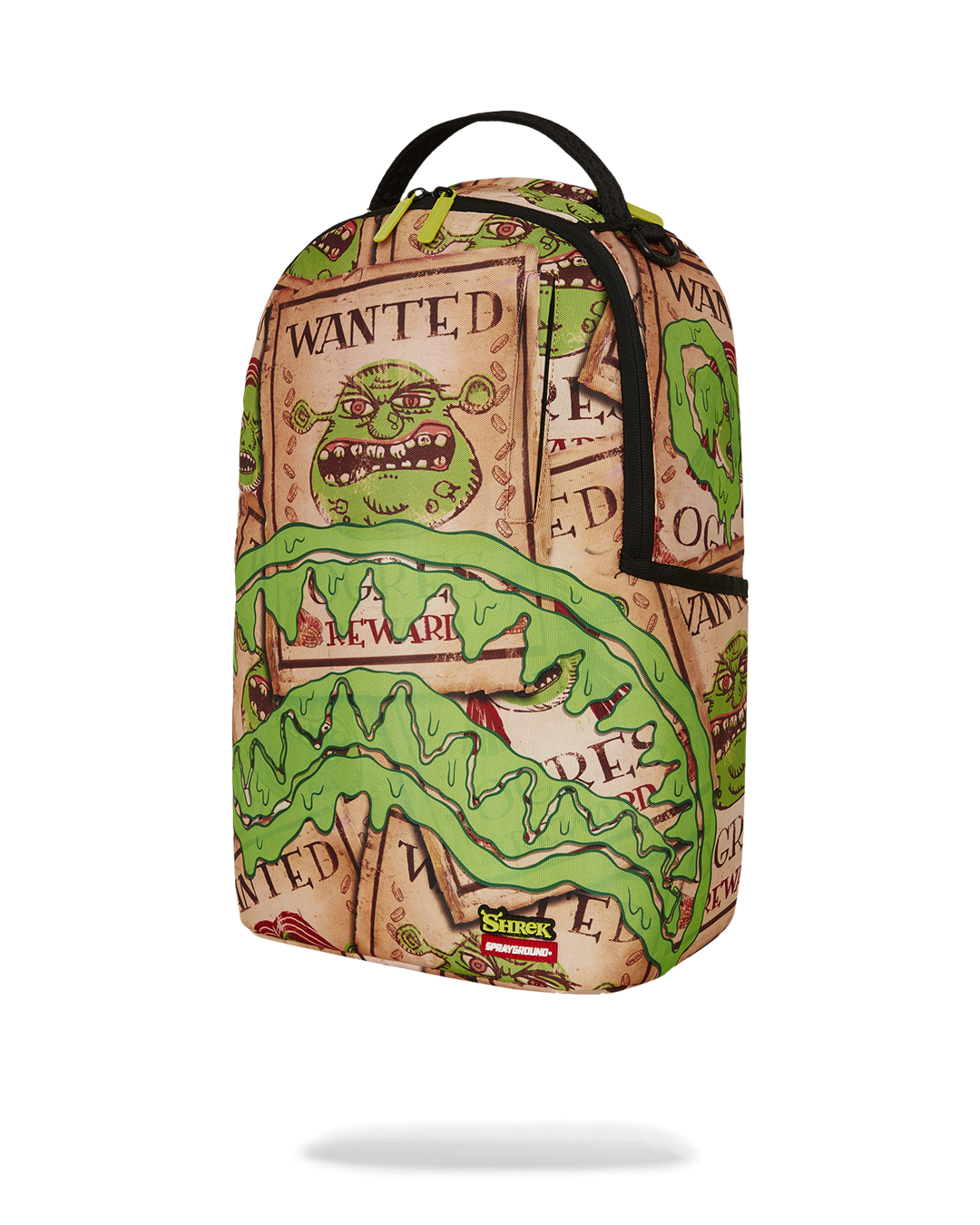 Sprayground Shrek Wanted Backpack Bag - Shopsportive
