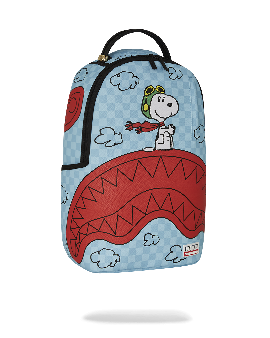 Sprayground Snoopy Pilot Shark Dlxsv Backpack Bag - Shopsportive