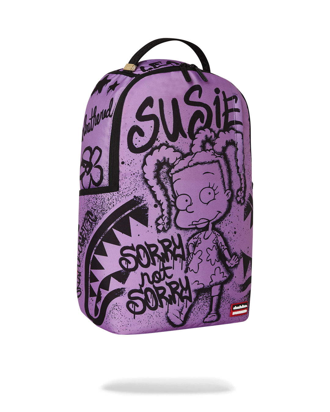 Sprayground Rugrats Susie Sorry Not Sorry Backpack - Pink / Black - Shopsportive