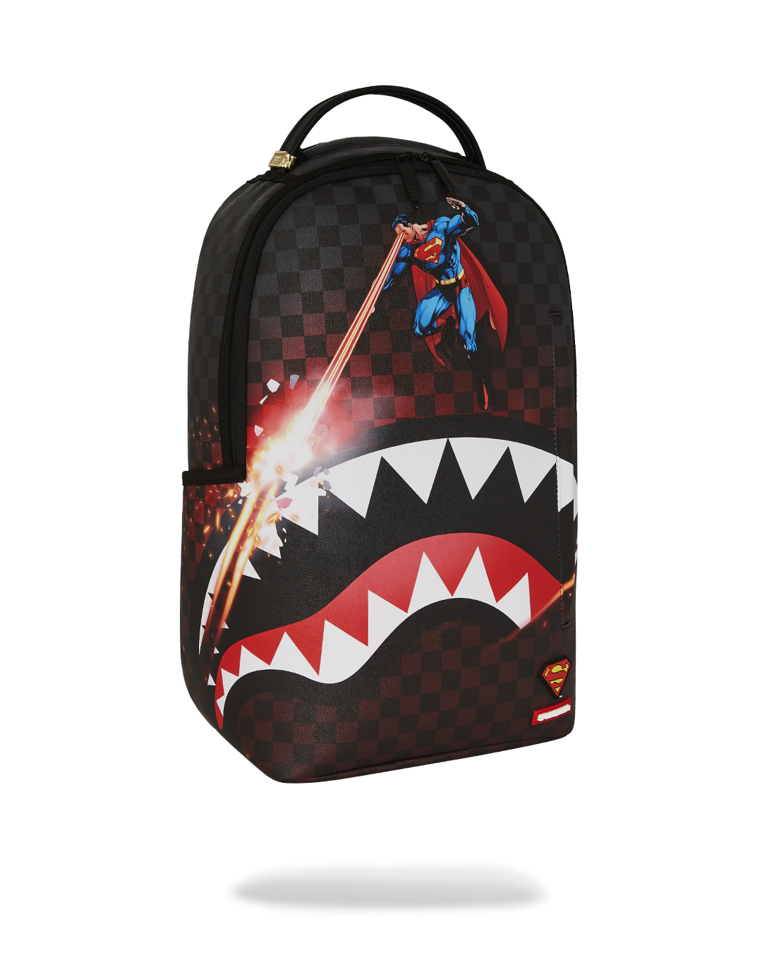 Sprayground Superman Heat Vision Backpack Bag - Shopsportive