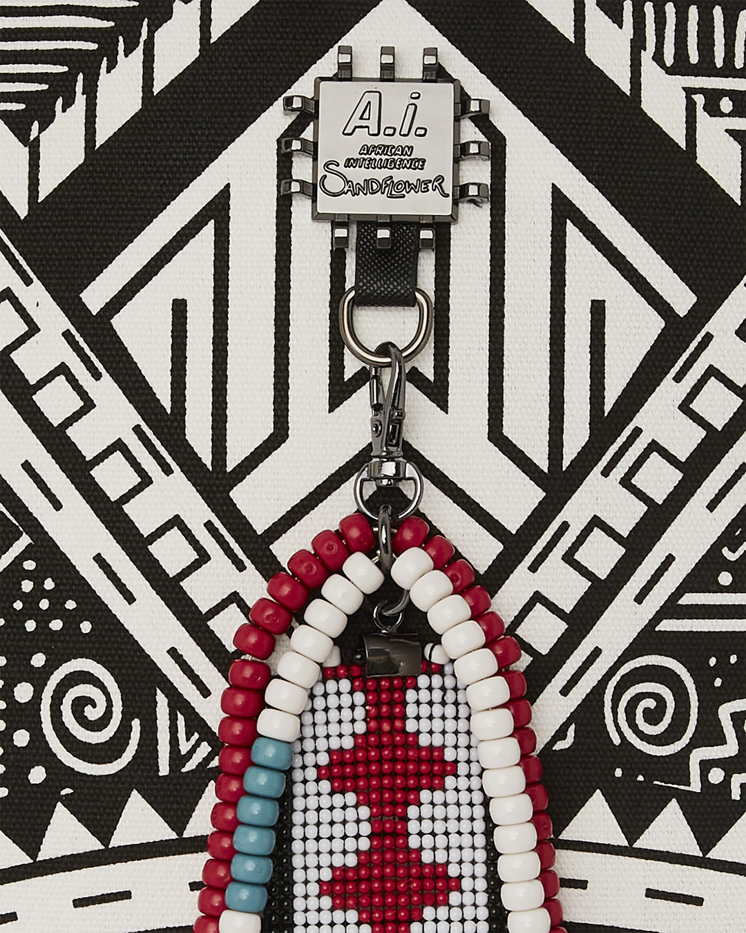 Sprayground A.I. African Intelligence The Skyhawk Backpack - Sandflower Collab Bag - Shopsportive