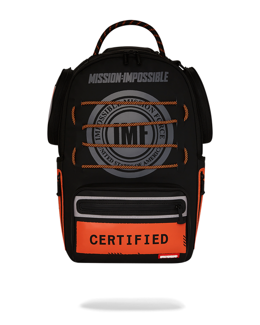 Sprayground Mission Impossible Certified Impossible Backpack Bag - Shopsportive