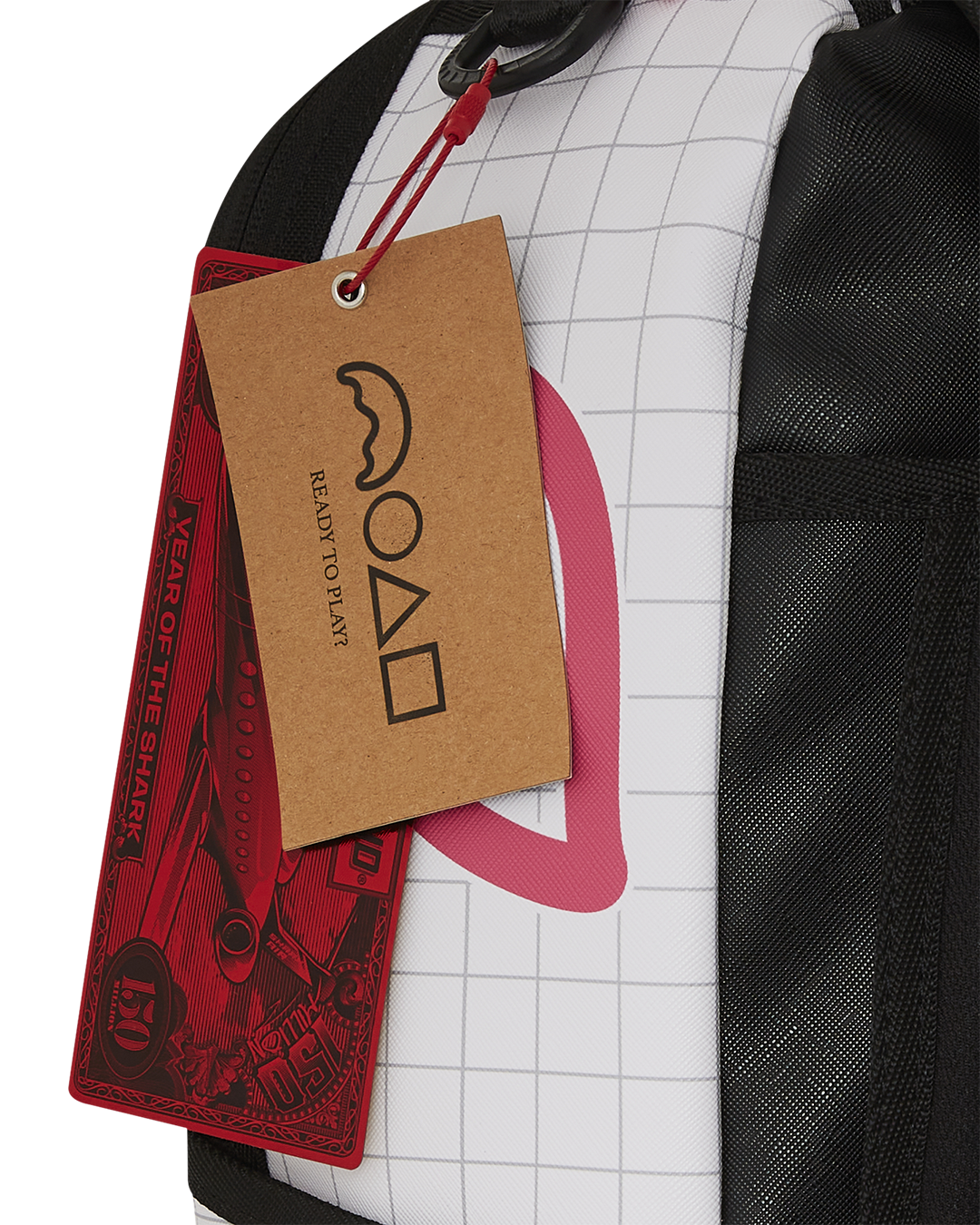 Sprayground Squid Game Collab Robot Girl Backpack Bag - Shopsportive
