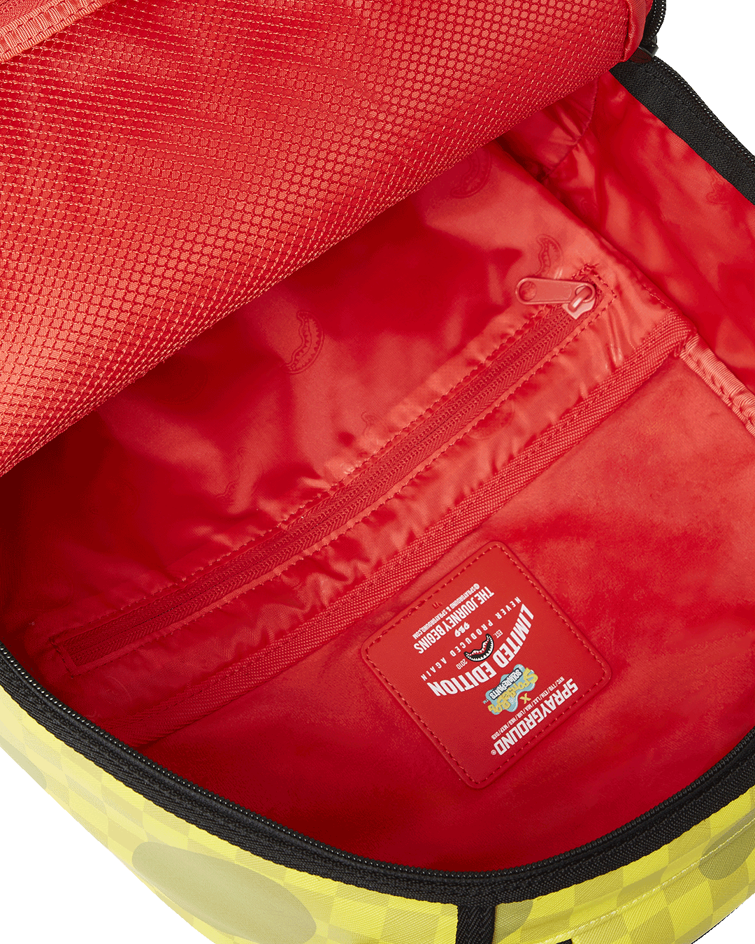 Sprayground Spongebob Square Check Flex Dlxsv Backpack Bag - Shopsportive