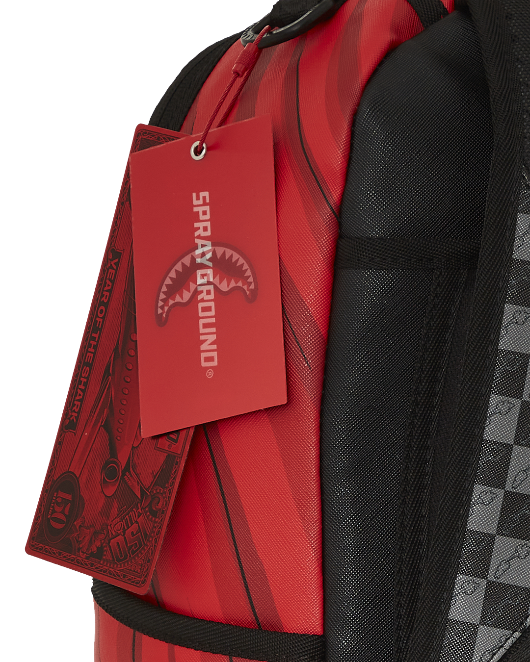 Sprayground Looney Tunes Bugs Bunny Wasup Backpack - Red / Grey - Shopsportive