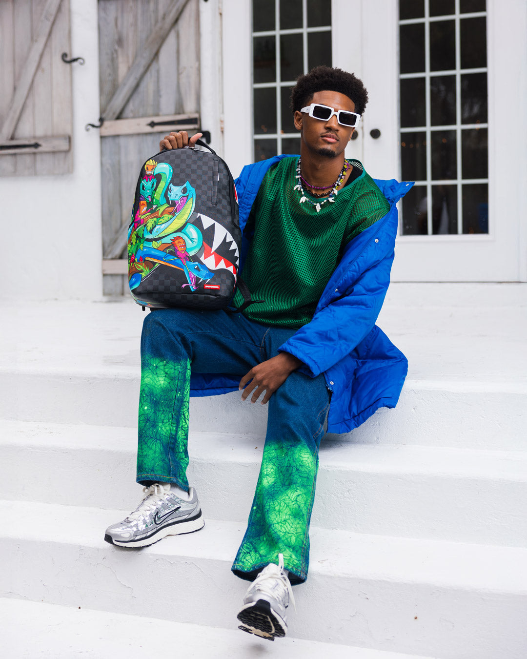 Sprayground Squad Up Backpack Bag - Shopsportive