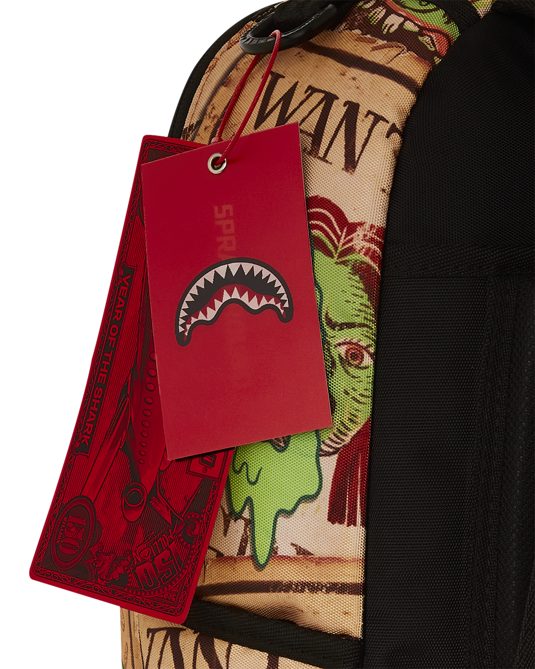 Sprayground Shrek Wanted Backpack Bag - Shopsportive
