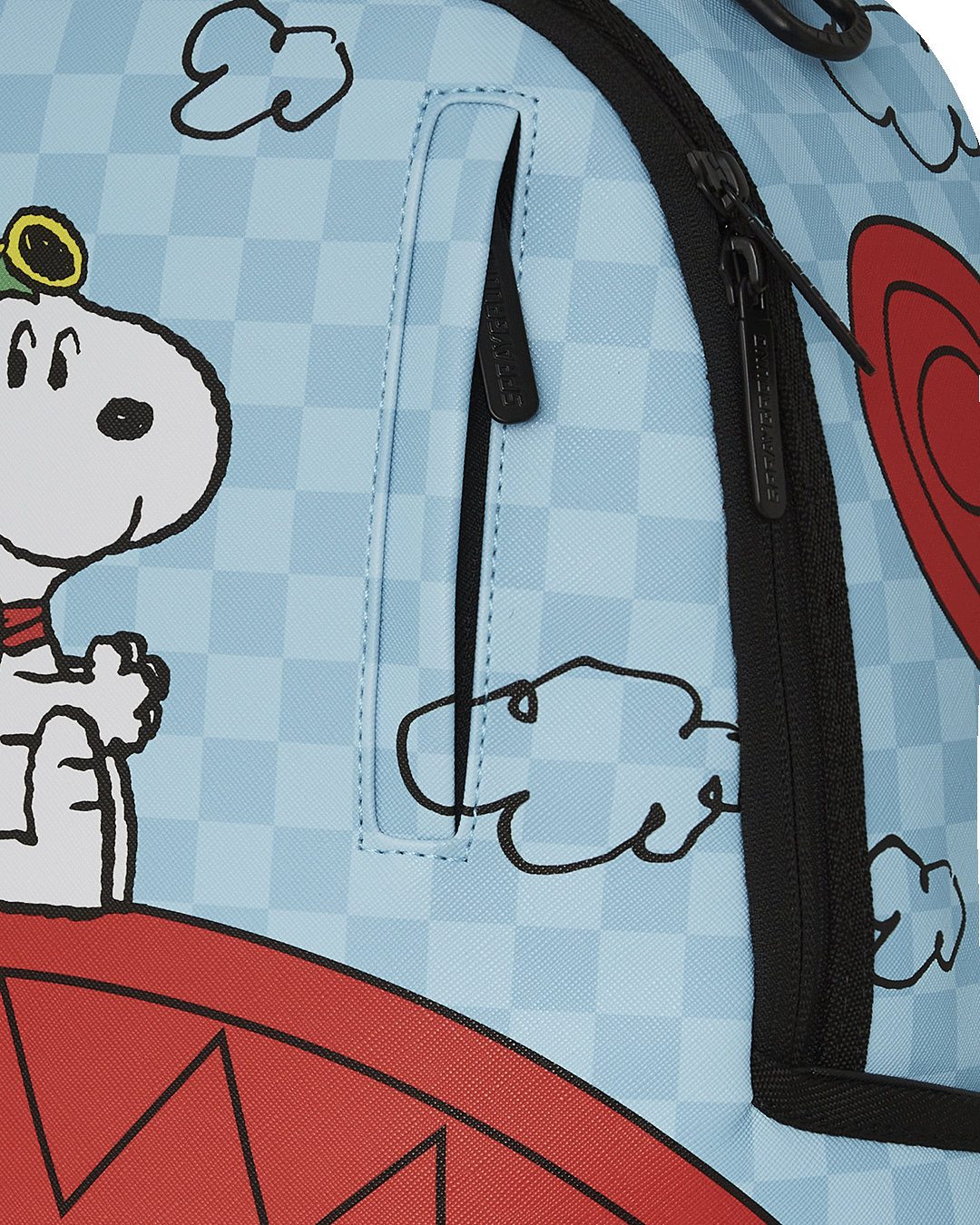 Sprayground Snoopy Pilot Shark Dlxsv Backpack Bag - Shopsportive