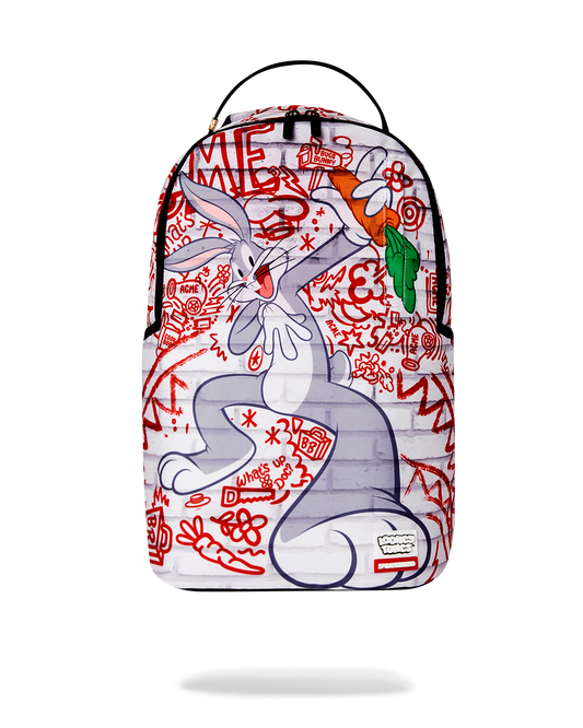 Sprayground Looney Tunes Bugs Bunny City Backpack - White / Red / Grey - Shopsportive