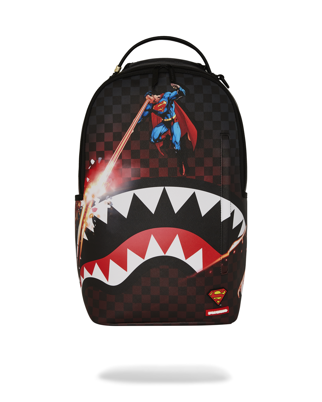 Sprayground Superman Heat Vision Backpack Bag - Shopsportive