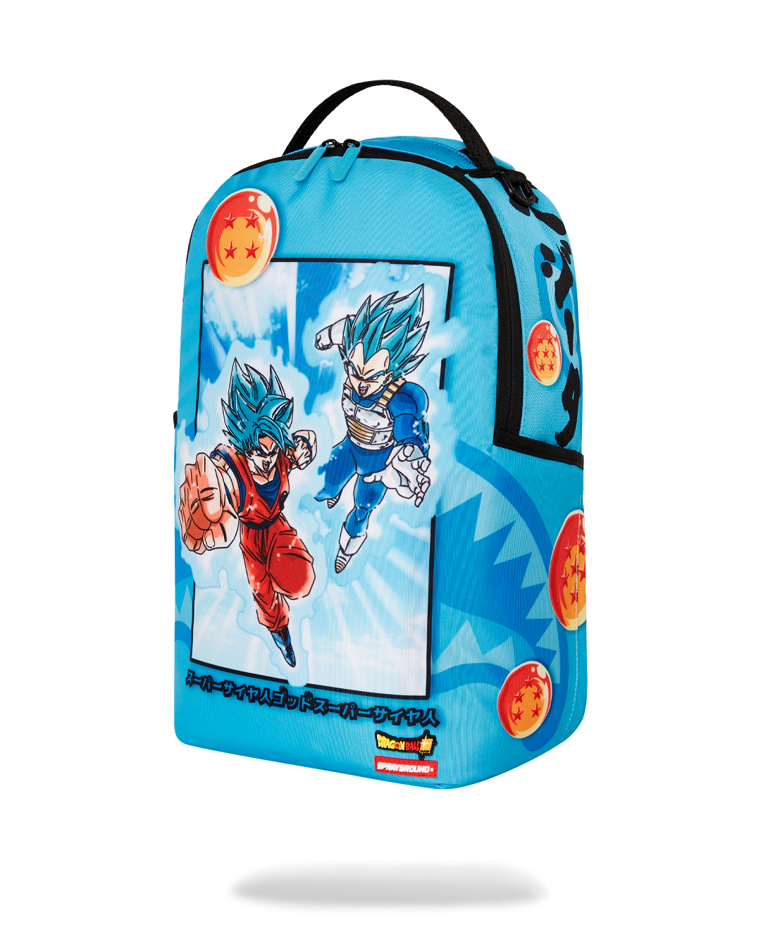 Sprayground Dragon Ball Z Super Saiyan Blue Goku And Vegeta Bag - Shopsportive
