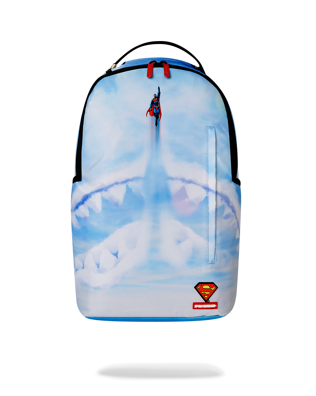 Sprayground Superman On Clouds Dlxr Backpack - Blue / White - Shopsportive
