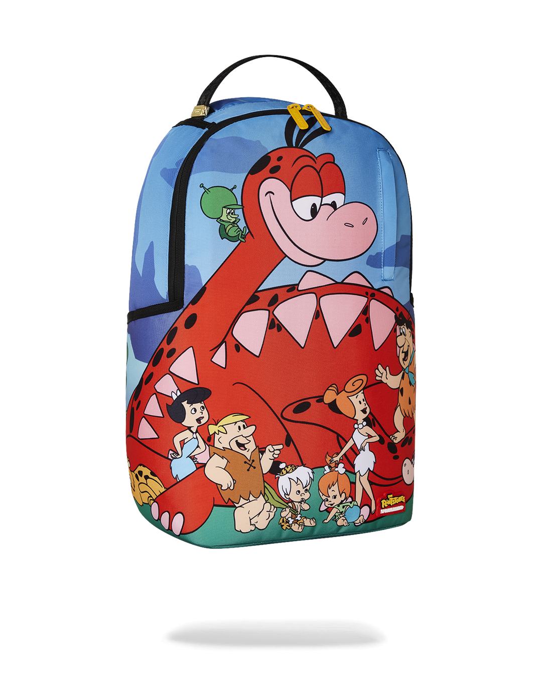 Sprayground The Flintstones Dino Slide Backpack Bag - Shopsportive