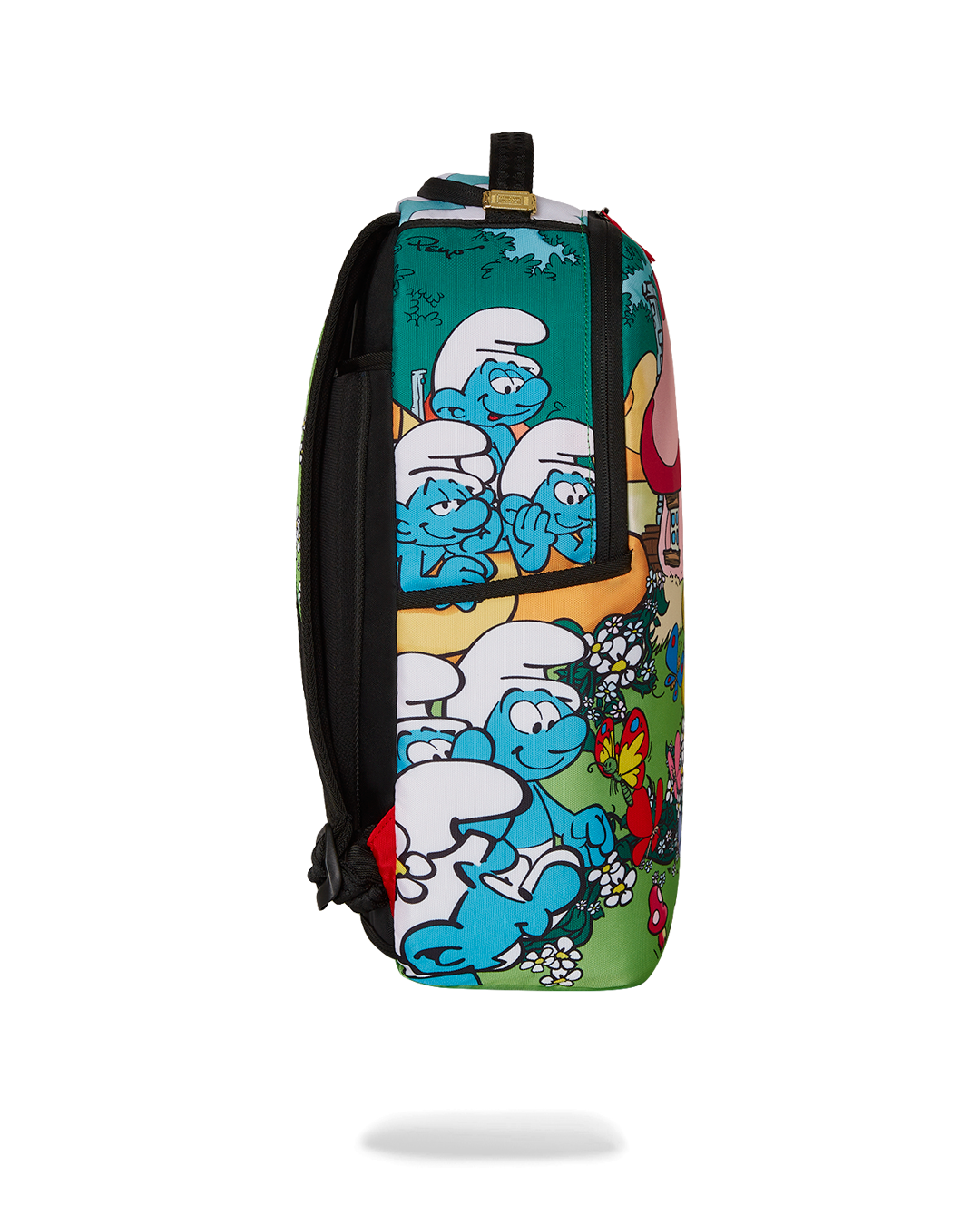 Sprayground Smurfs In The Garden Backpack Bag - Shopsportive