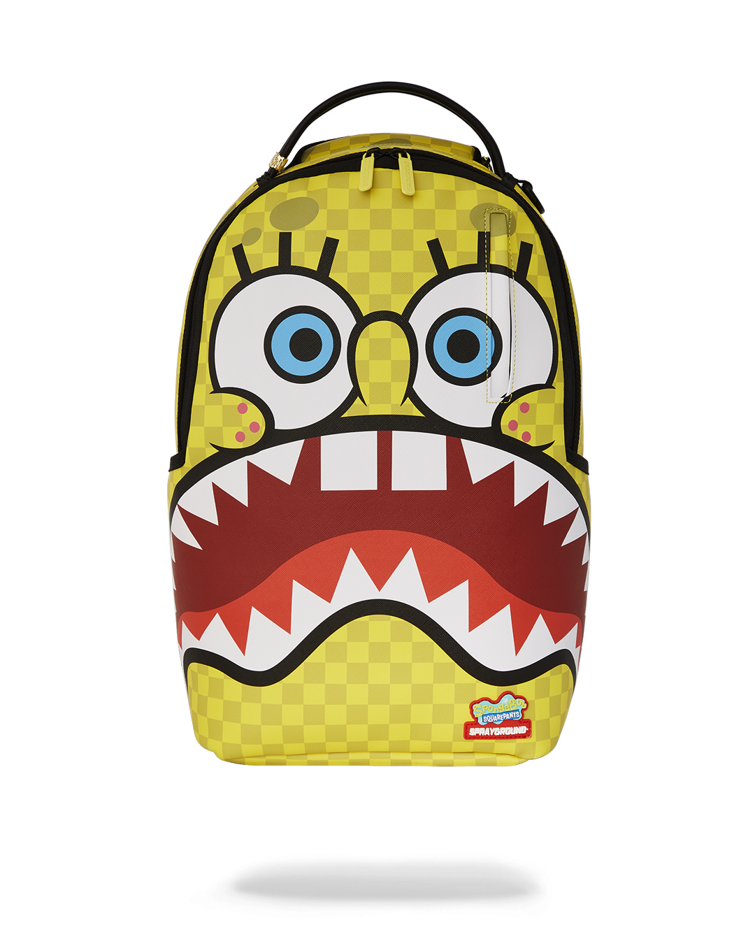 Sprayground Spongebob Square Check Flex Dlxsv Backpack Bag - Shopsportive