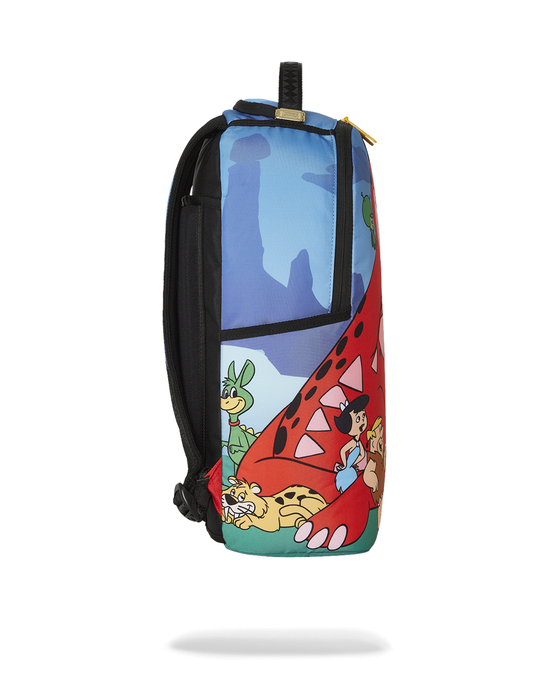 Sprayground The Flintstones Dino Slide Backpack Bag - Shopsportive