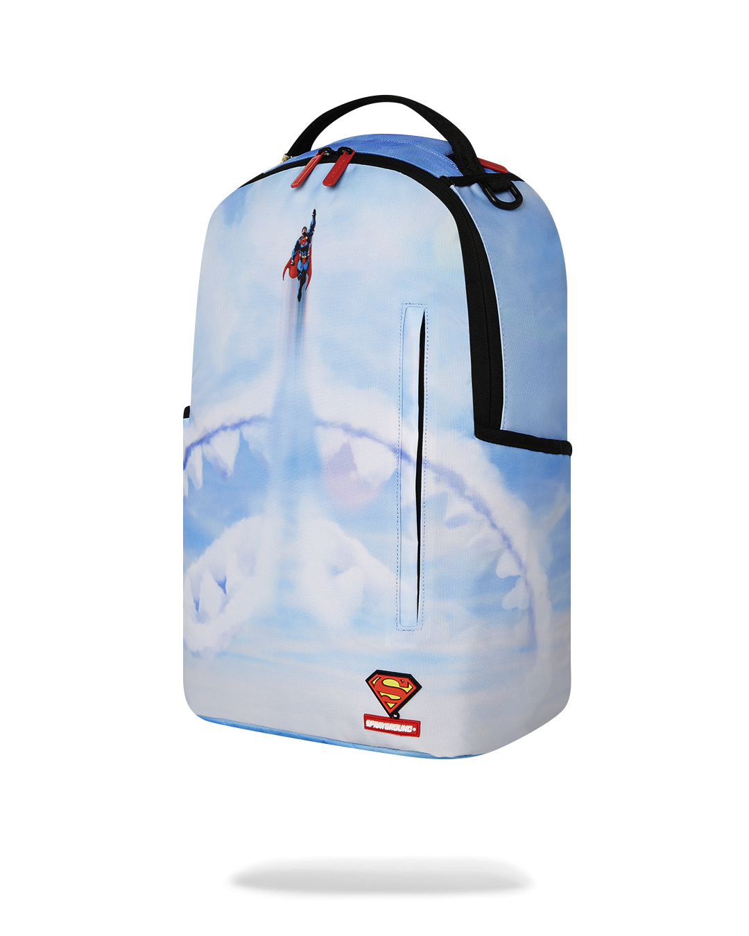 Sprayground Superman On Clouds Dlxr Backpack - Blue / White - Shopsportive
