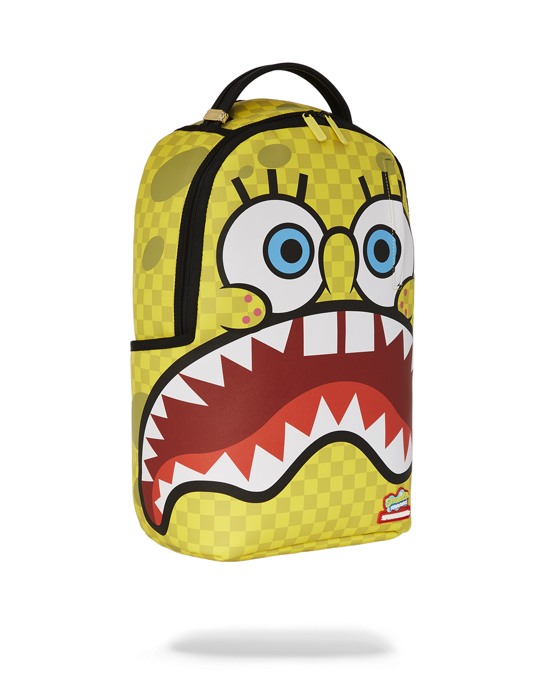 Sprayground Spongebob Square Check Flex Dlxsv Backpack Bag - Shopsportive