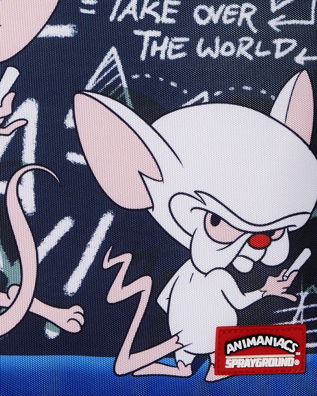 Sprayground Pinky And The Brain Takin Over The World Dlxr Backpack Bag - Shopsportive