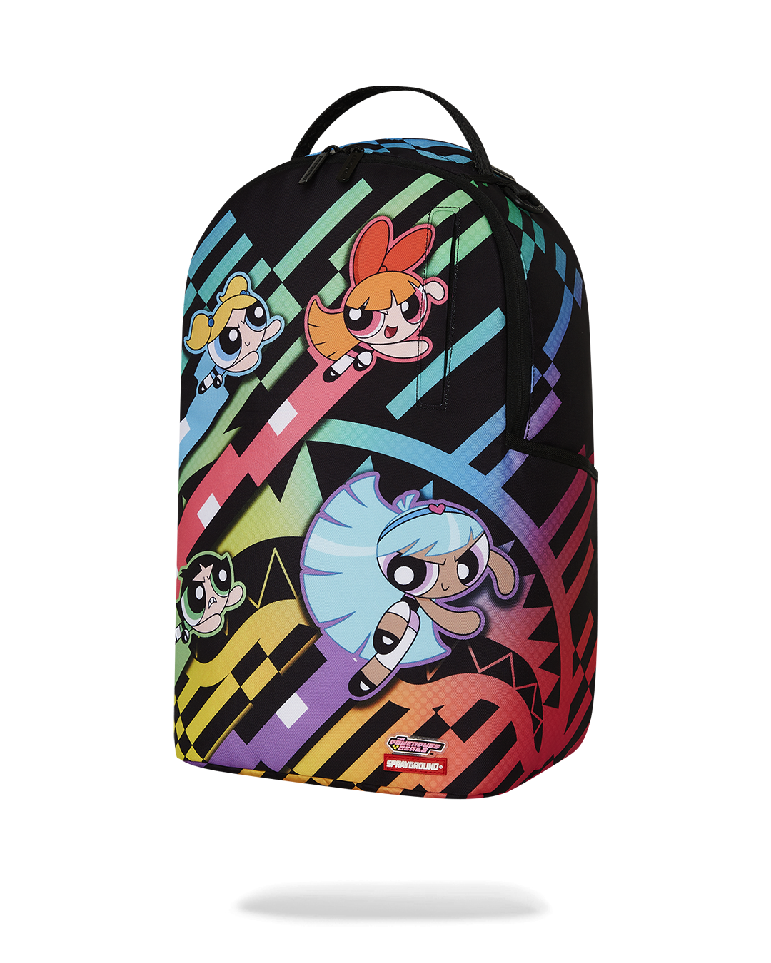 Sprayground Powerpuff Girls Rainbow Smash Backpack Bag - Shopsportive