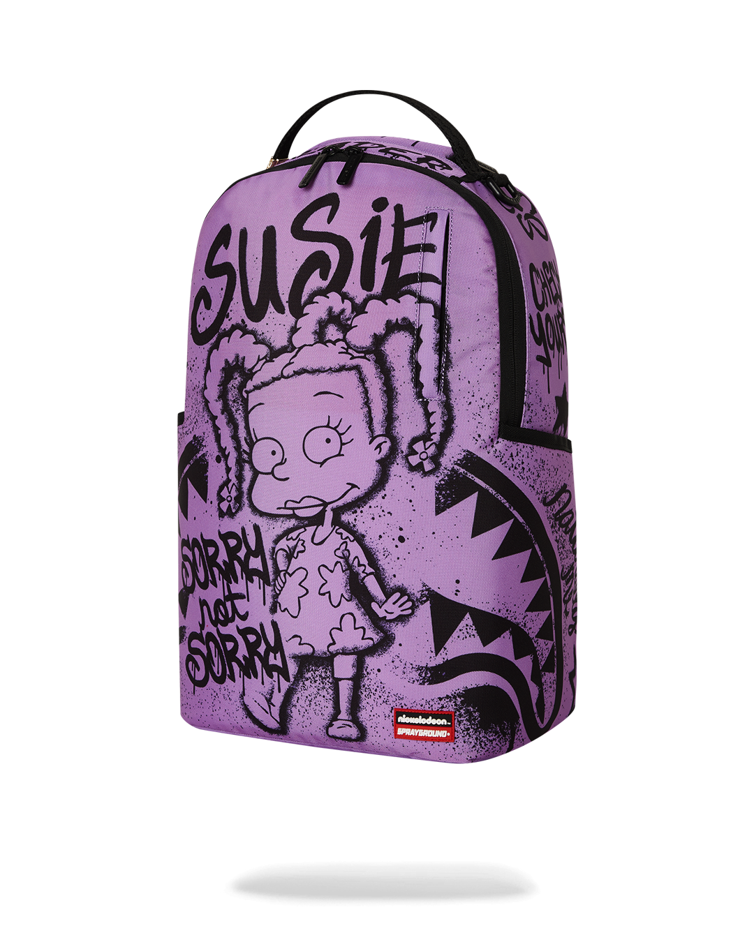Sprayground Rugrats Susie Sorry Not Sorry Backpack - Pink / Black - Shopsportive