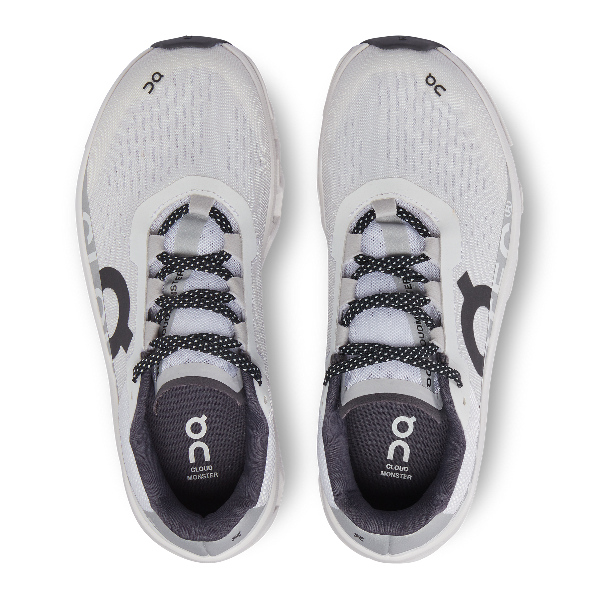On Running Women's Cloudmonster Shoes - All White - Shopsportive