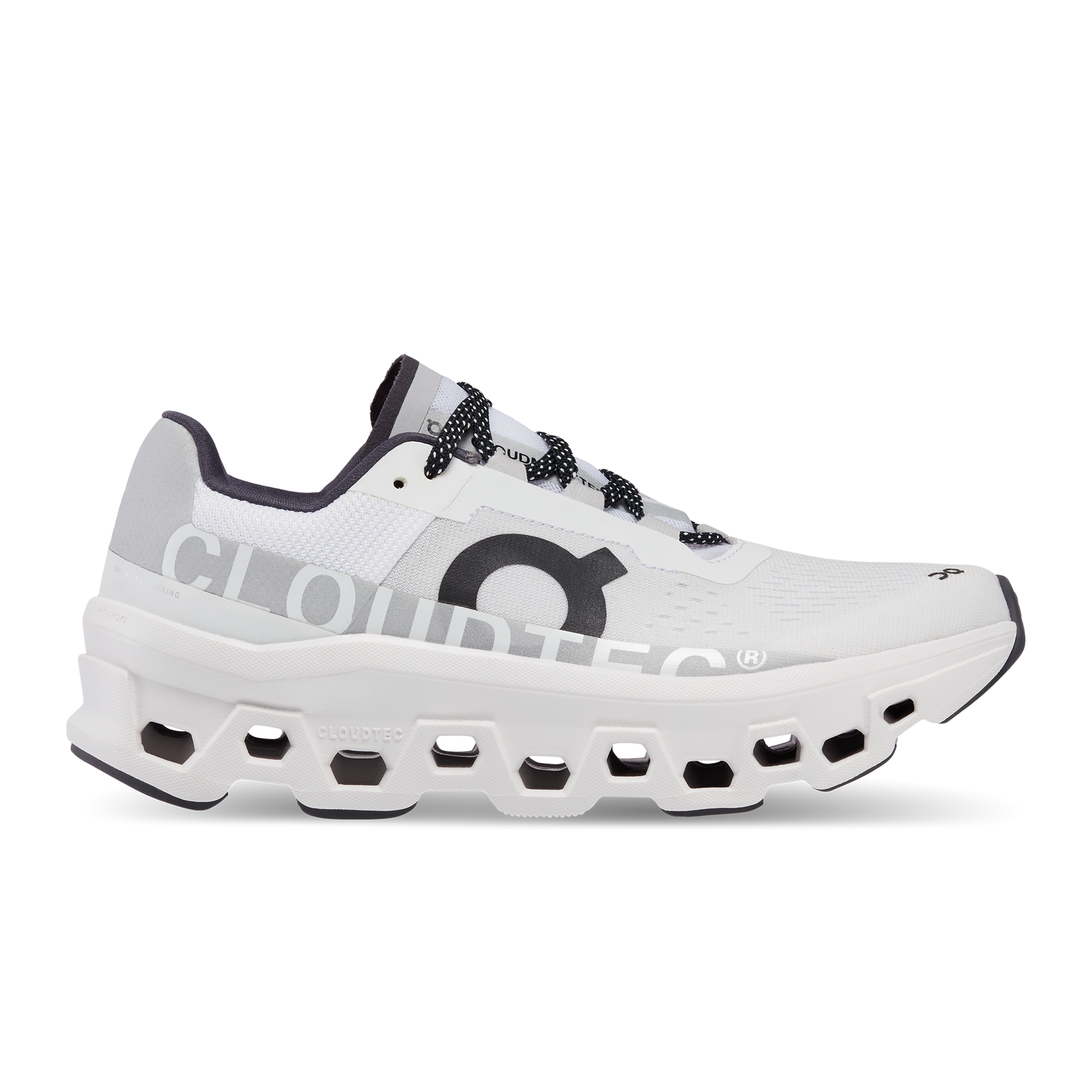 On Running Women's Cloudmonster Shoes - All White - Shopsportive