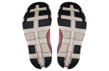 On Running Women's Cloudmonster 2 Shoes - Ivory / Red - Shopsportive