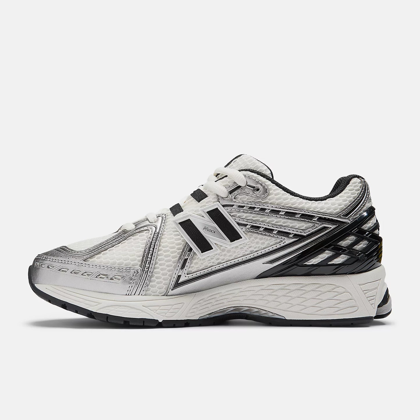 New Balance Unisex 1906r Shoes - Silver Metallic / Black / Sea Salt - Shopsportive