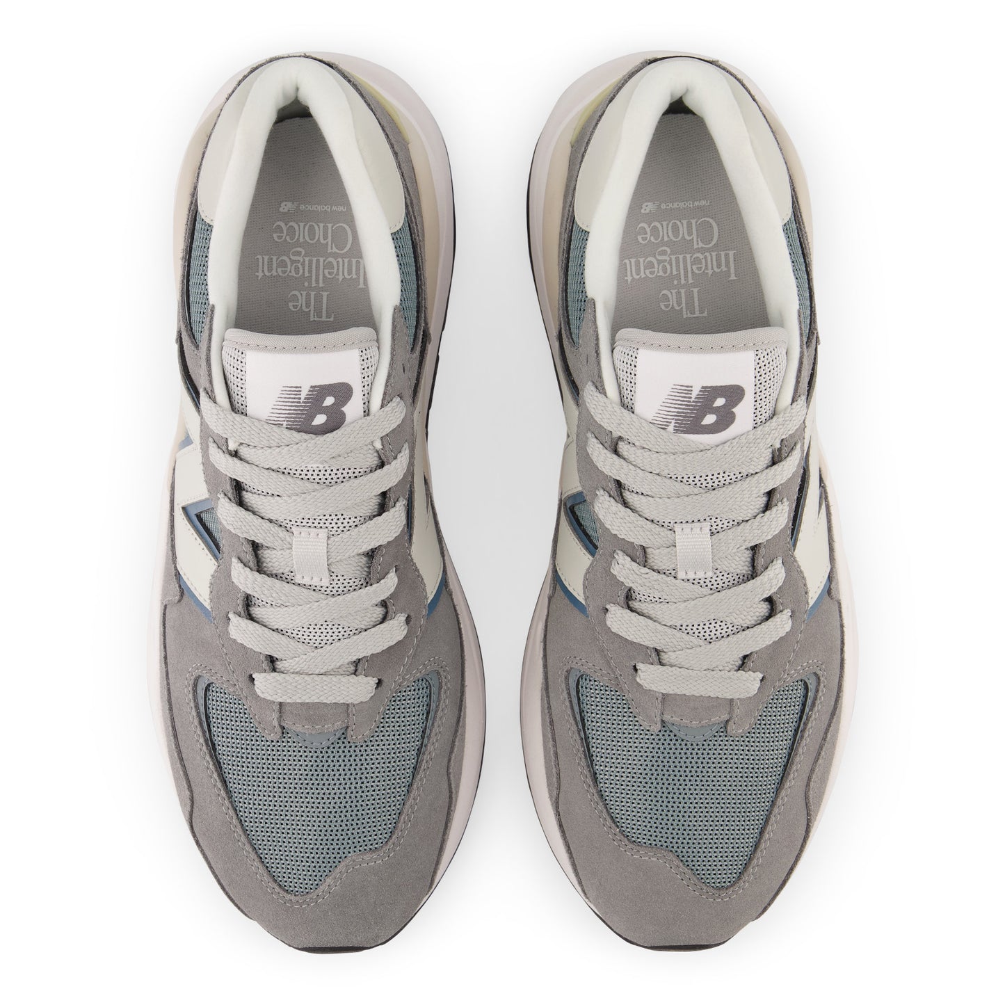 New Balance Men's 57/40 Shoes - Grey / Blue / White