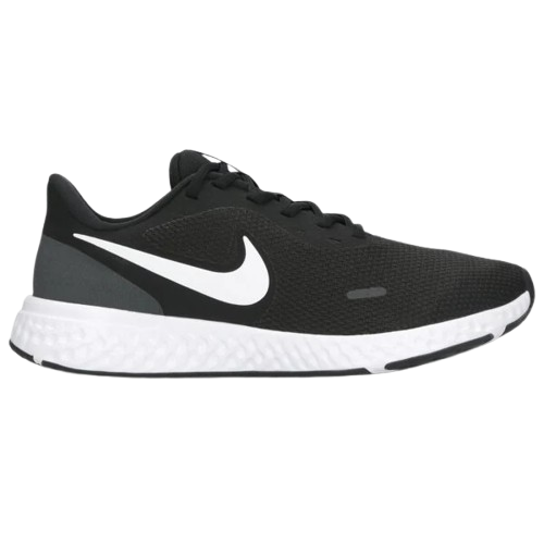 Nike Men's Revolution 5 Extra Wide Shoes - Black / White / Anthracite - Shopsportive