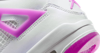 Nike Kids' Air Jordan 4 Retro GS Shoes - Hyper Violet / White - Shopsportive