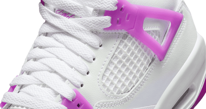 Nike Kids' Air Jordan 4 Retro GS Shoes - Hyper Violet / White - Shopsportive