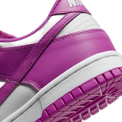 Nike Kids' Dunk Low Gs Shoes - White / Active Fuchsia - Shopsportive