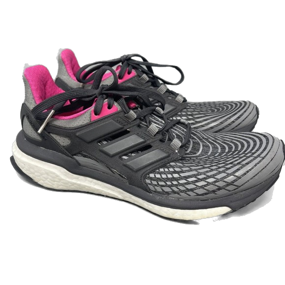 Adidas Women's Energy Boost Shoes - Gray / Pink