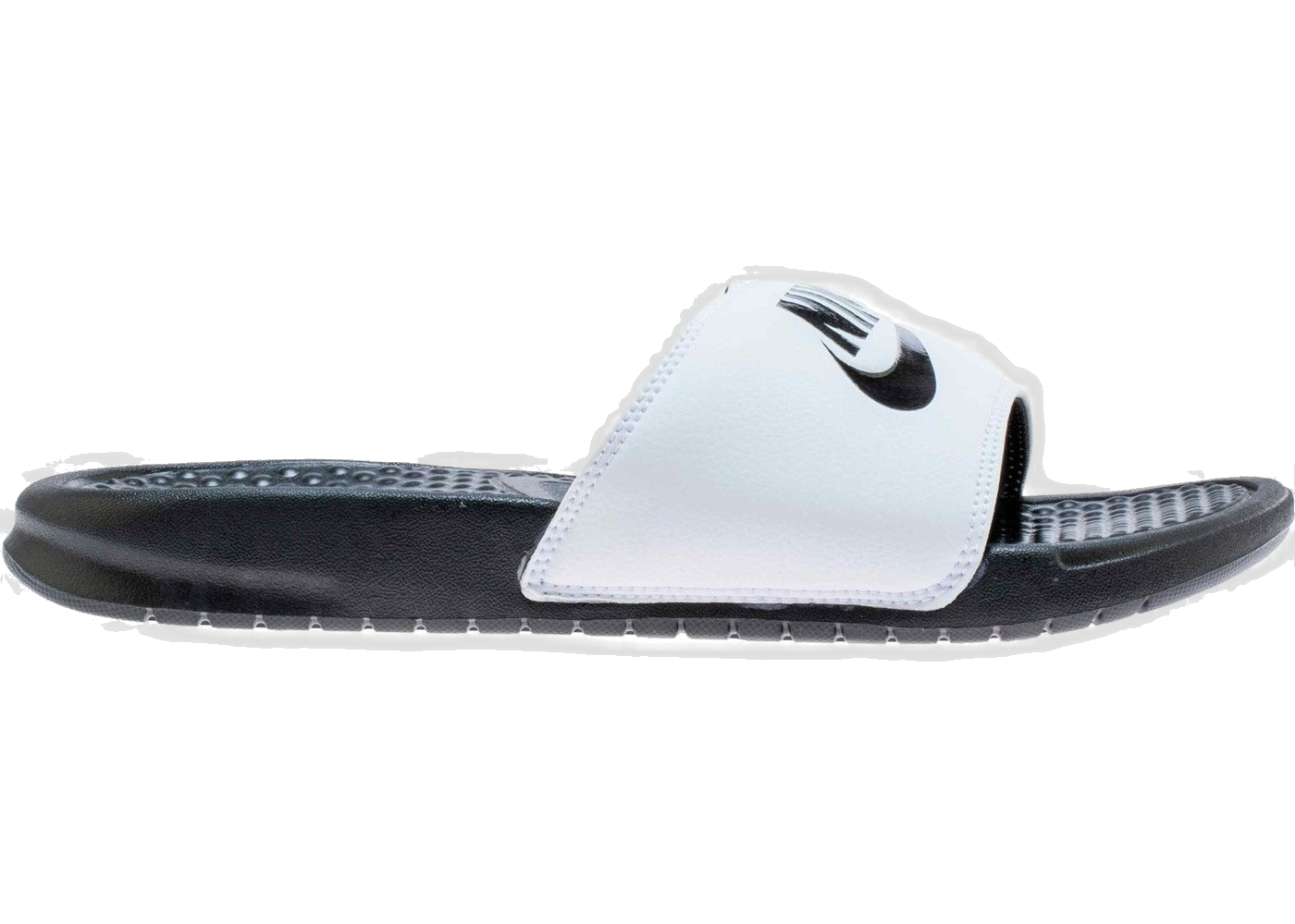 Nike Men's Nike Benassi Jdi Shoes - Black / White - Shopsportive