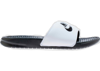 Nike Men's Nike Benassi Jdi Shoes - Black / White - Shopsportive