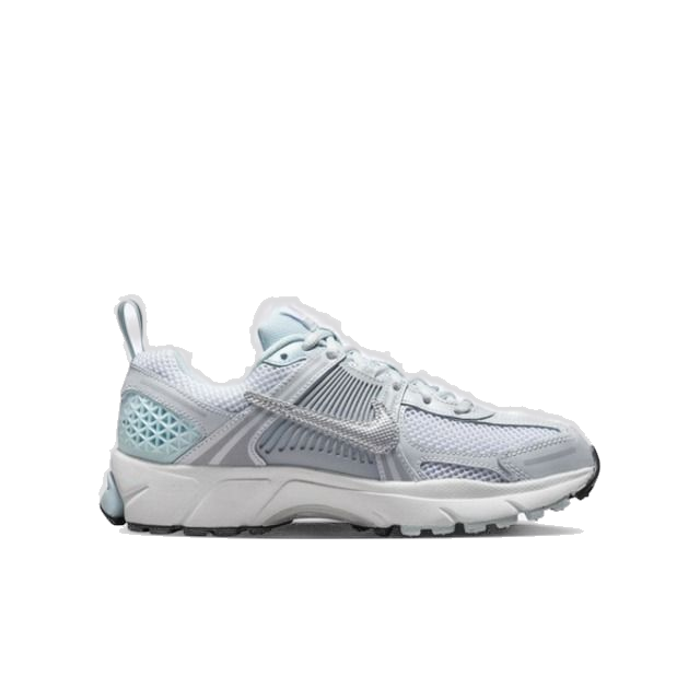 Nike Kids' Vomero 5 Shoes - Pure Platinum / Glacier Blue / Wolf Grey / Metallic Silver - Shopsportive