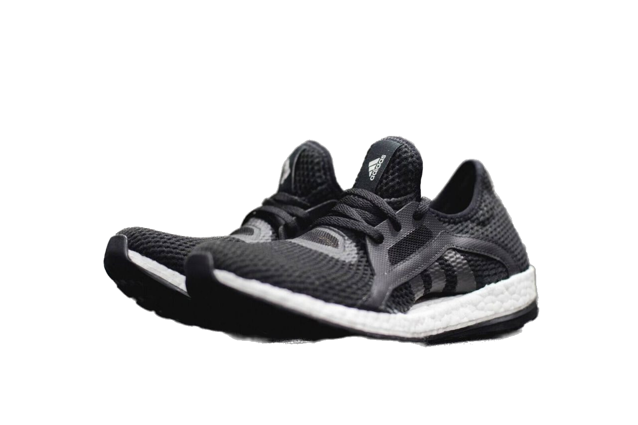 Adidas Women's Pureboost X Shoes - Black / Grey / White