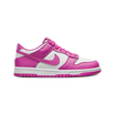 Nike Kids' Dunk Low Gs Shoes - White / Active Fuchsia - Shopsportive