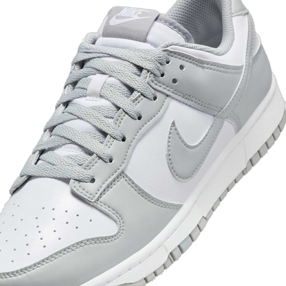Nike Men's Dunk Low Shoes - White / Light Smoke Grey - Shopsportive