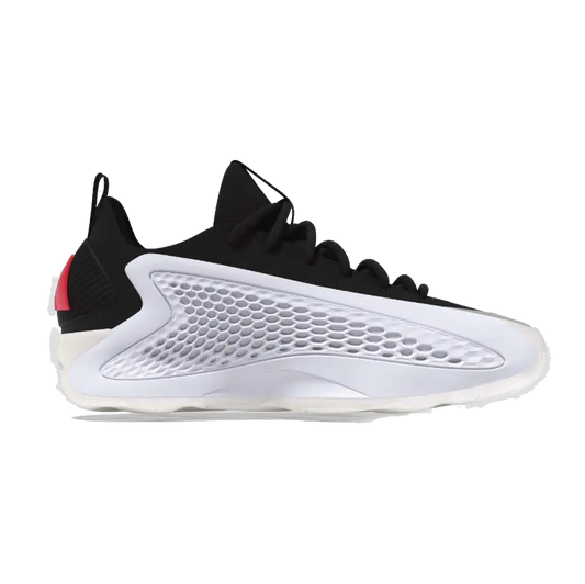 Adidas Men's Anthony Edwards 1 Low Shoes - White / Core Black / Lucid Red