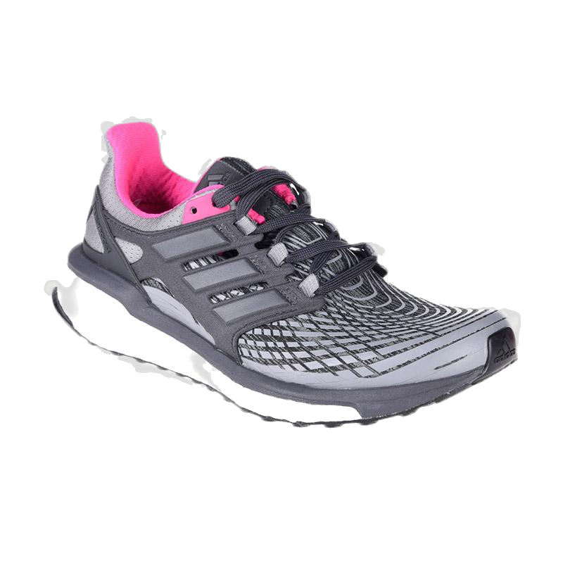 Adidas Women's Energy Boost Shoes - Gray / Pink