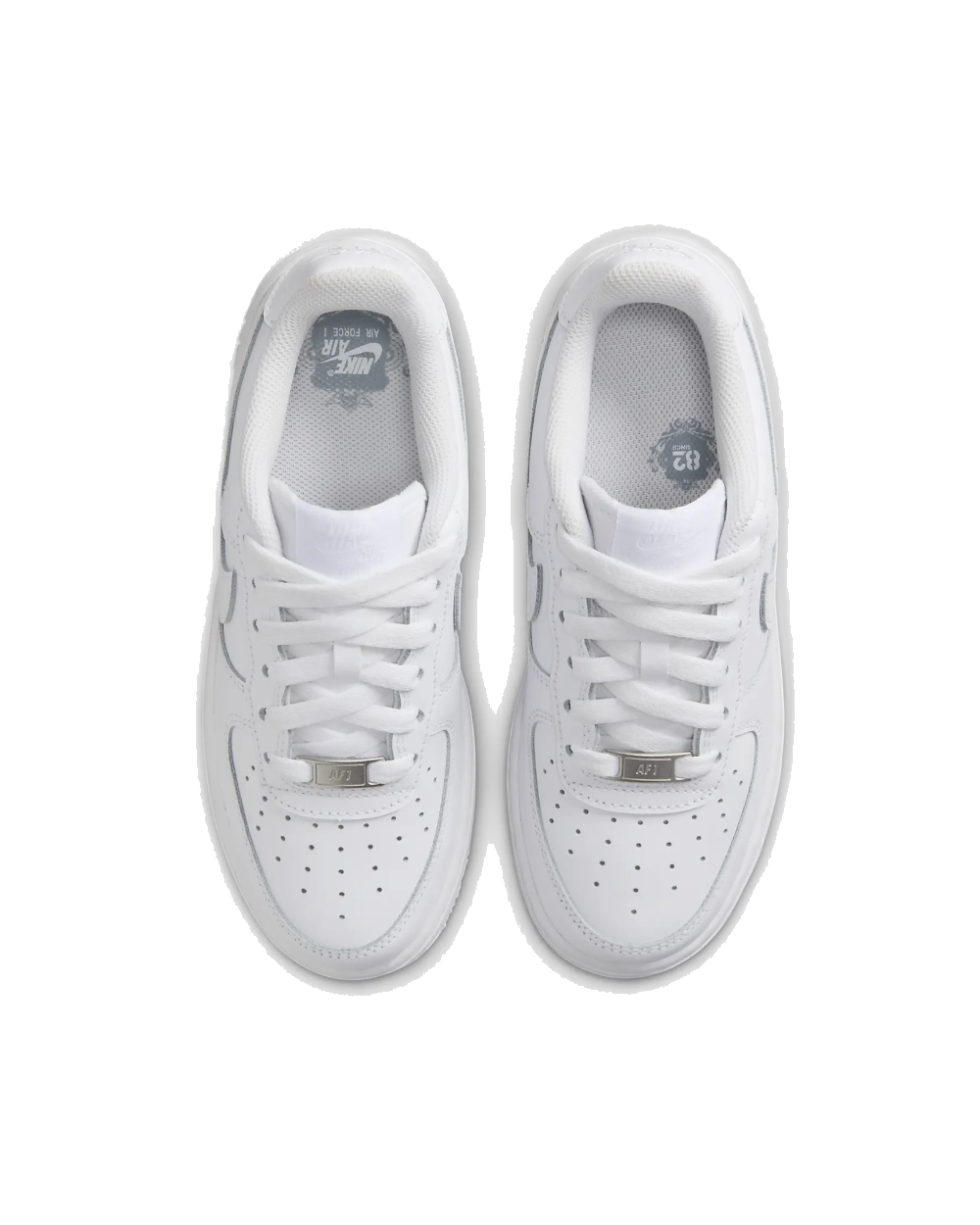 Nike Kids' Air Force 1 Le Shoes - White / White - Shopsportive