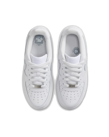 Nike Kids' Air Force 1 Le Shoes - White / White - Shopsportive