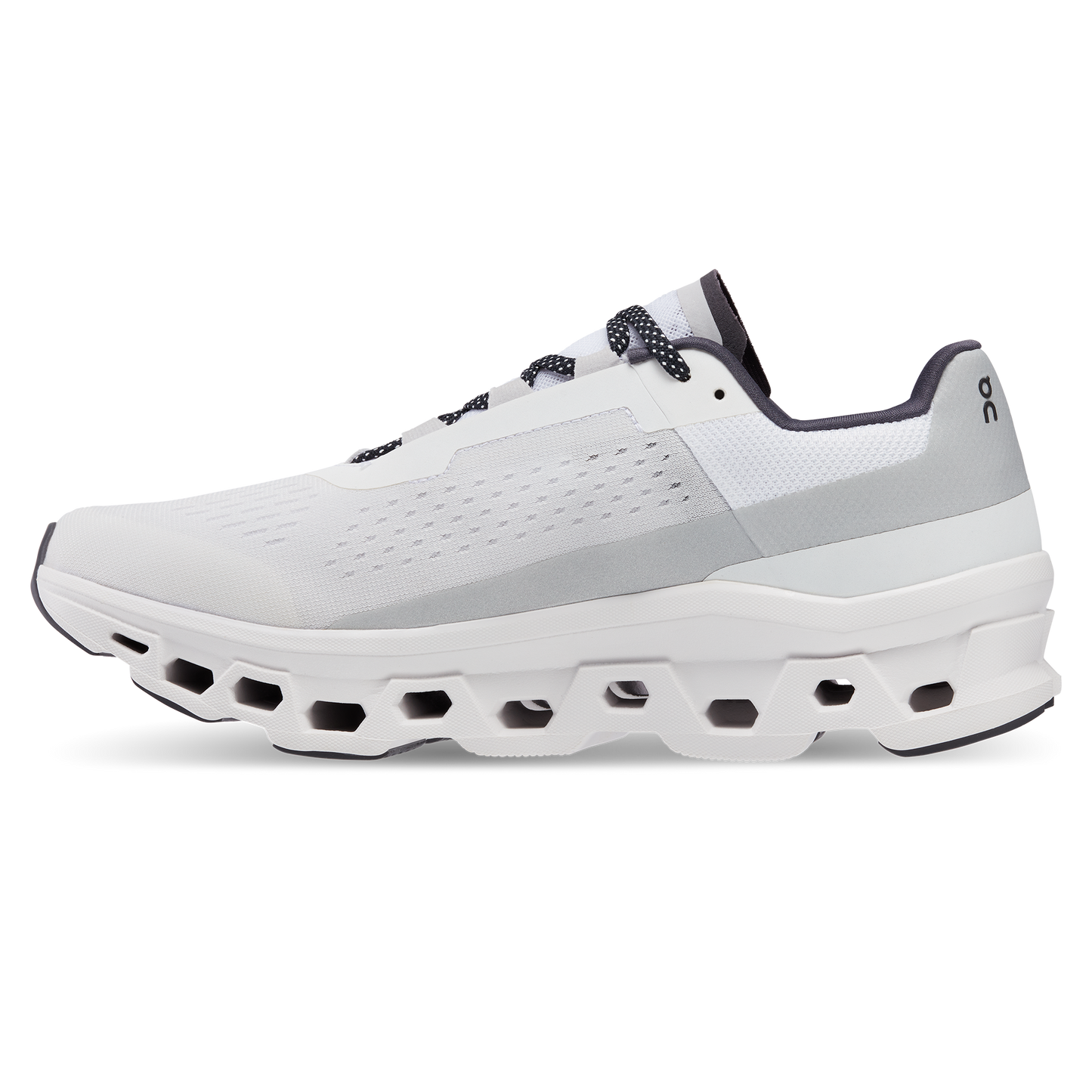 On Running Men's Cloudmonster Shoes - All White