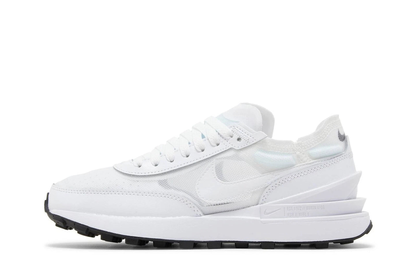 Nike Women's Waffle One Shoes - White / Black