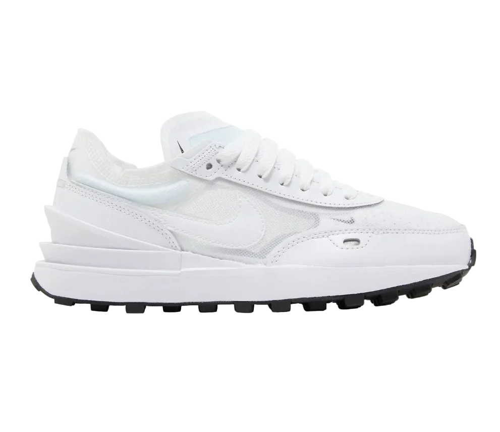 Nike Women's Waffle One Shoes - White / Black
