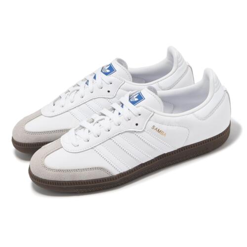 Adidas Men's Samba OG Shoes - Cloud White / Gum